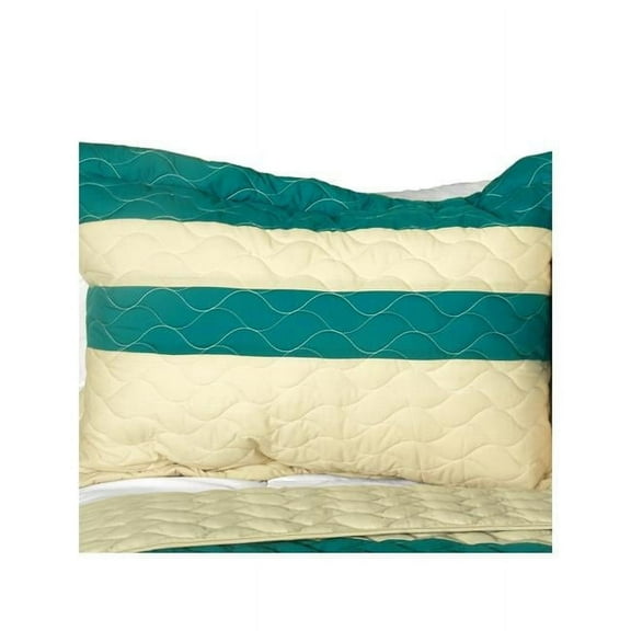 Painter of Wind - 3 Pieces Patchwork Quilt Set  Full & Queen Size - Brown