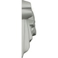 thumbnail image 3 of Ekena Millwork 10 1/4"W x 2 3/8"H x 5/8"P Emery Flowers and Ribbons Swag Onlay, 3 of 6