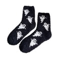 thumbnail image 4 of jiaxiM 5 Pairs Fall Fuzzy Socks, Lounge Socks, Halloween Mid‑Calf Sock Set, Breathable Plush Textile, Expandable Silhouette, Cozy Wear For Cool Evenings, 4 of 4