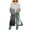 Gray, variant on SwiftWear Trendy Long Hoodie for Women - Full Zip Up Casual Wear with Drop Shoulder, Soft Fabric Loose Fit Jacket Gray