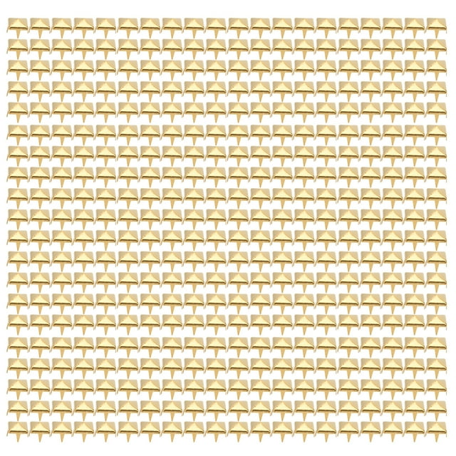 400 Ensembles de Rivets en Cuir pour Bricolage 4MM-7MM, Sacs, Accessoires de Ceinture, Or 7mm
