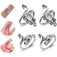 thumbnail image 1 of Juego de 4 accesorios de ganchillo ajustables para abrir con los dedos para tejer a mano, 1 of 5