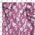 thumbnail image 3 of Soimoi Pure Silk Pink Fabric By the Yard - 42 Inch Wide - Human Face Textile - Artistic Human Face Patterns for Stylish Creations Printed Fabric, 3 of 6