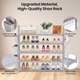 thumbnail image 4 of Organizador de zapatos VILICK, 5 niveles, para 20 a 25 pares, color gris, 4 of 8
