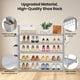 thumbnail image 4 of Organizador de zapatos VILICK, 5 niveles, para 20 a 25 pares, color gris, 4 of 8