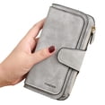 thumbnail image 1 of Women Lady Long Travel Wallet Zip Purse Card Phone Holder Case Clutch Handbag, 1 of 3