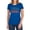 Royal, variant on Tonka Fuzzed Repeat Women's T Shirt, Charcoal, Large