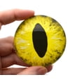 thumbnail image 2 of Yellow Dragon or Cat Glass Eyes, 2 of 10