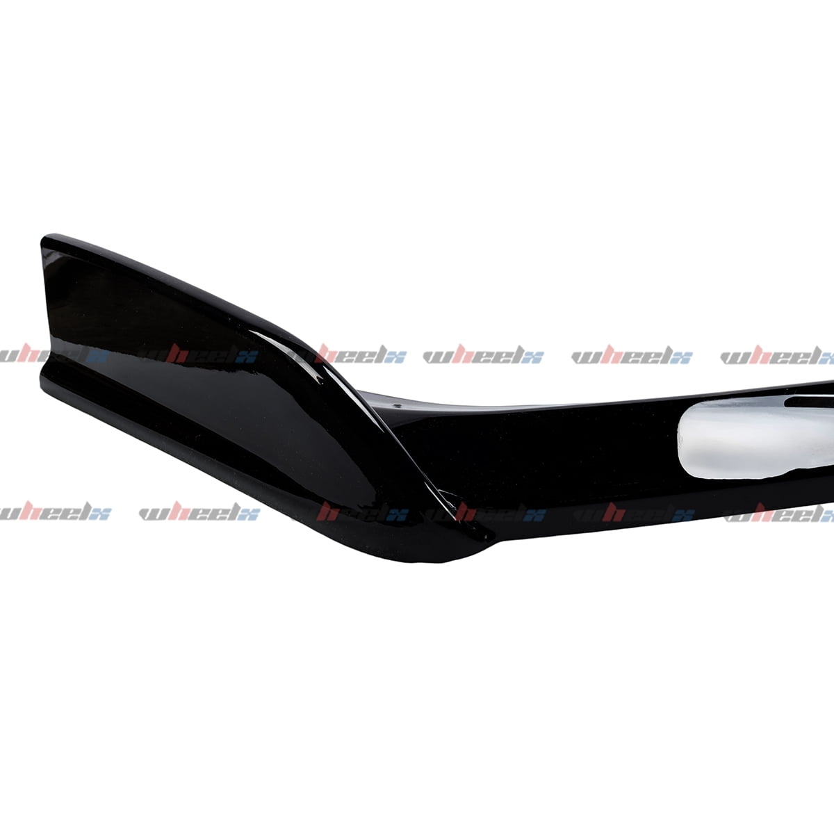 Front Lip Compatible with 2018-2024 Infiniti Q50 Sport, JDM Bumper Air Dam Lower Chin Splitter Protection Body Kit Fits for 2018 2019 2020 2021 2022 2023 2024 (Gloss Black)