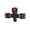 Two card 180 degrees, variant on Adjustable 3 Camera Mount Bracket 1/4 Head for Action Phone LED Microphones Tripod Live Stream Holder