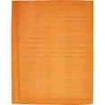 thumbnail image 1 of Unique Loom Williamsburg Solid Vibrant Rug 10' x 13' Rectangle Orange/Ivory, 1 of 10