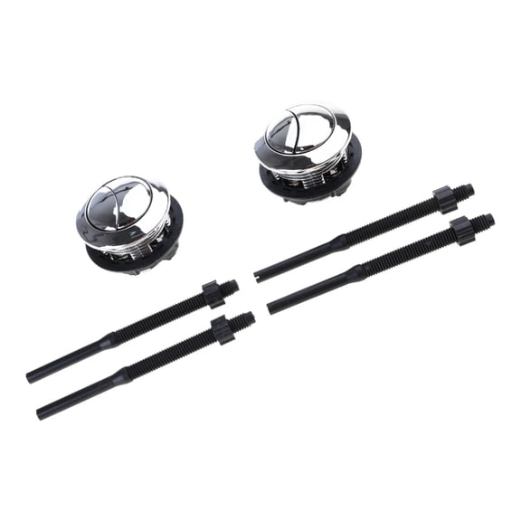 Quick Flush Double Button for Toilet 38mm Length Bathroom tanks Top Repair set Bathroom Toilet Double Flush Button