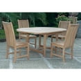 thumbnail image 2 of Teak Bahama Chicago 5-Pieces Dining Set, 2 of 4