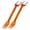 Red, variant on 2 PCS Watermelon Cutter,2-in-1 Stainless Steel Fruit Cutter,Heavy-Duty Head Fruit Forks Knife,1.29x10.03 inch Reusable Summer Fruit Cutting Kitchen Gadget for Home,Kitchen,Camping (Silver)
