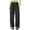 a75-Dark Gray, variant on Women's Techwear Parachute Pants Drawstring Zipper Pockets Wide Leg Lightweight Pant Women Streetwear Trousers,Size XL