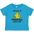thumbnail image 3 of Inktastic Someone in Pensacola Loves Me Beach Vacation Boys or Girls Baby T-Shirt, 3 of 5