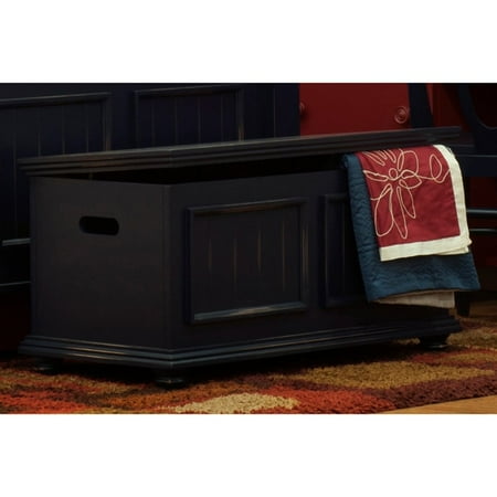 JOHN BOYD DESIGNS Notting Hill Storage Trunk Wood Top