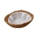 thumbnail image 2 of Forro de fibra de coco semicircular para cesta colgante de pared, macetero o florero. 30 centimetros, 2 of 9