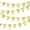Lemon Burlap, variant on 26Ft Red Plaid Burlap Banner Red Checkered Burlap Pennant Triangle Flag Garland Streamers Vintage Fireplace Wall Hanging for Rustic Birthday Wedding Baby Shower Engagement Boho Picnic Camping Decor