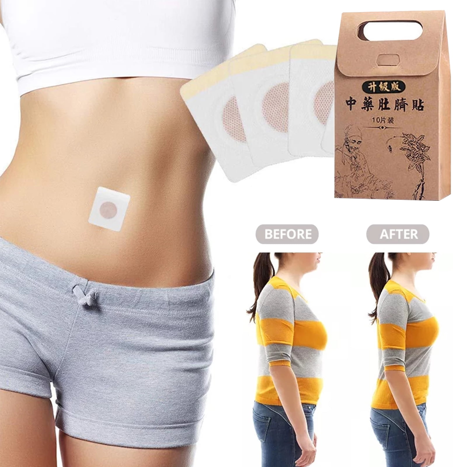 10pcs Effective Ancient Remedy Healthy Detox Slimming Belly Pellet