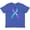 Vintage Royal Blue, variant on Inktastic Suicide Prevention- Blue and Purple Ribbon with Hearts Youth T-Shirt