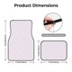thumbnail image 5 of Fotbe Kawaii Cat Paw Juego de 4 Tapetes para Auto con Estampado – Alfombrillas de Goma Reforzada, Diseño Antideslizante, Protección para Todo el Año – Vehículos, Autos, Camionetas y SUVs, 5 of 7
