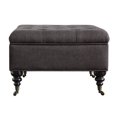 thumbnail image 4 of Serta at Home Abbot Square Tufted Storage Ottoman in Midnight Charcoal, 4 of 10