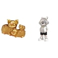 thumbnail image 1 of Figura De Cerdo Astronauta, Estatua De Animal Coleccionable Moderna, Escultura De Resina, Adorno De Mesa, Centro De Mesa Decorativo Creativo Para Estantería, Estante De Entrada, Escritorio,, 1 of 8
