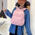 thumbnail image 4 of KEVCHE Bunny Ear Backpack with Cute Pendant for Students, Lightweight Daypack with Adorable Plush Bunny Ears, School Bag Book Bag Travel Backpack , Durable Casual Rucksack for Students, 4 of 9