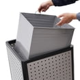 thumbnail image 6 of Miumaeov Commercial Trash Can with Lid 38 Gallon Outdoor Indoor Garbage Trash Can Waste Bin Trash Container with Removable Inner, 6 of 16