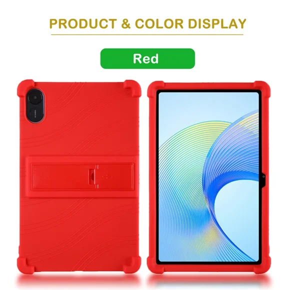 Case For Honor Pad X9 ELN-W09 X8 Pro 11.5 inch Soft Silicon Tablets Stand Adjustable Cover For Honor Pad X8 10.1 inch AGM3-W09HN Red Honor Pad X8Pro 11.5