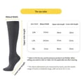 thumbnail image 3 of 1 par de calcetines de enfermera hasta la rodilla, calcetines de compresión energizantes cómodos para mujeres y hombres, suaves, 3 of 3