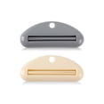 thumbnail image 2 of Tssuoun 2 Pieces Toothpaste Squeezer Household Tube Squeezers Multipurpose Labor-saving Facial Compression Tools Squeezing Tool Beige+Grey, 2 of 7