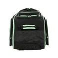 thumbnail image 5 of Travelers Club 30-inch Rolling Multi-Pocket Upright Duffel - Seafoam, 5 of 10