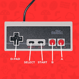 Original Nintendo NES Controller for Classic System - Walmart.com