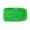 Green, variant on Winter Snow Sled, Tow Rope Sliding Board, Pull Back Between Turns During Family Snow Play with Children and Adults, Raised Side Sitting Surface and Grip Cutouts on a Rectangular Sled