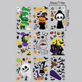 thumbnail image 4 of Halloween Window Clings - Double-Side Removable Halloween Window Stickers Glass Decals for Party Decorations Pumpkin Spider Bat Ghost Witch Window Décor, 4 of 5