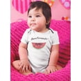 thumbnail image 2 of Buon Ferragosto Cool Watermelon Bodysuit Infant -Image by Shutterstock,  6 Months, 2 of 4