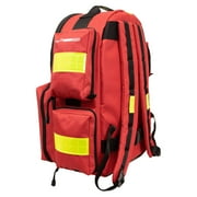 Primacare KP-4183 Trauma Emergency Medical Supplies Tactical Trauma Back Pack Bag for Holding O2 Tank, 17x6x19 Inches