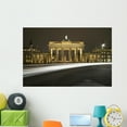 thumbnail image 1 of Brandenburg Gate Night Wall Mural by Wallmonkeys Peel and Stick Graphic (48 in W x 32 in H) WM184220, 1 of 4