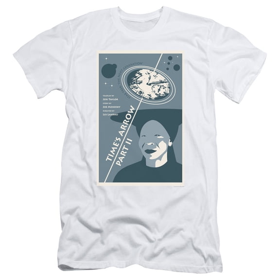 Star Trek Tng Season 6 Episode 1 Adult 30/1 T-Shirt White