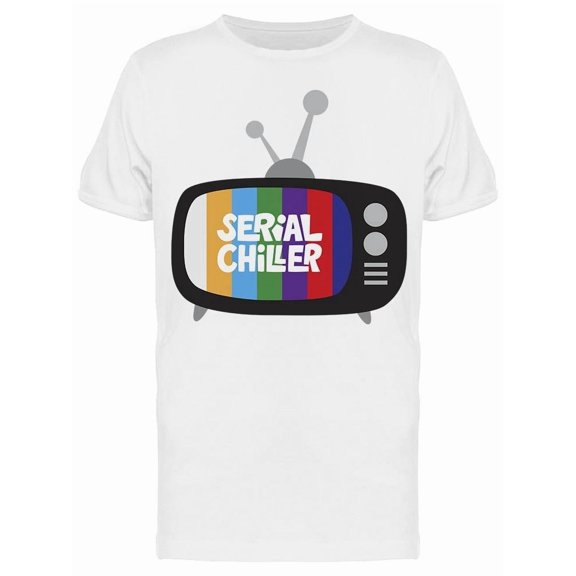 Serial Chiller Funny Television Tee Men's -Image by Shutterstock