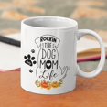 thumbnail image 2 of Personalized Mug Rocking The Dog Mom Life Mugs for Dog Lovers Mother's Day Thanksgiving Birthday Christmas Best Gifts For Fur Mama from Daughter Son Custom Coffee Mug 11Oz 15Oz (1 Dog), 2 of 7