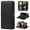 Black, variant on Compatible with iPhone XS/X Case Wallet with Card Holder[10 Card Slots] Kickstand [RFID Blocking] Magnetic PU Leather Phone Case Flip Kickstand Folio TPU Shockproof Case,Winered