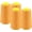 Gold, variant on Serger Thread – 4 Cones, 3000 Yards Each – 40 Weight, 2-Ply Spun Polyester – Strong, Low-Lint Overlock Thread for Serger Machines – All-Purpose Sewing & Finishing (Black)