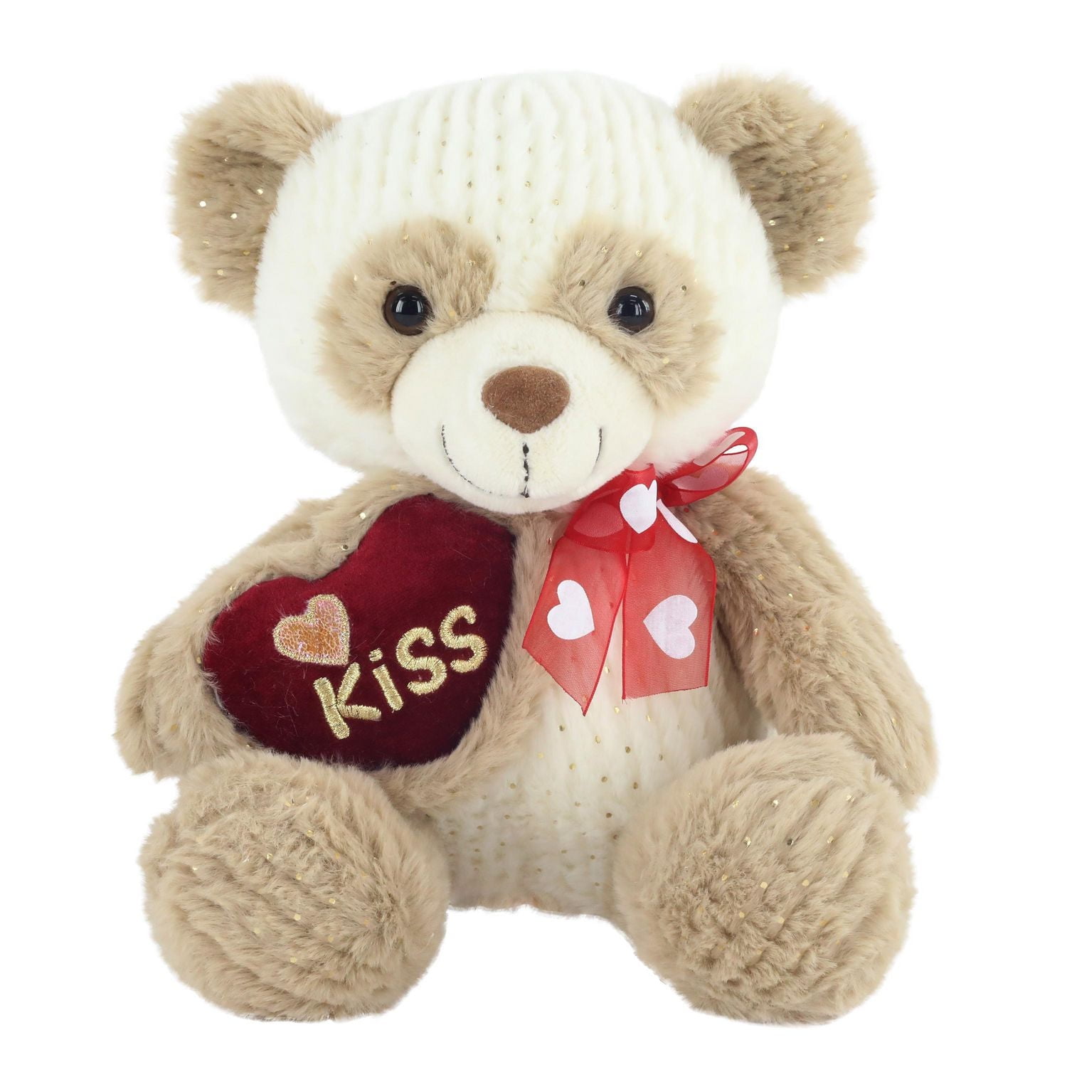 Way To Celebrate Valentine’s Day Cuddly Classic Plush Toy, Panda