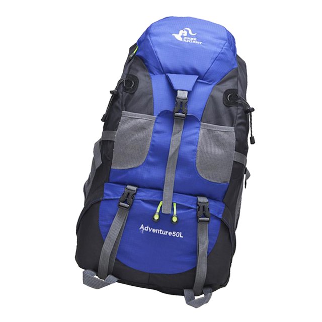 de senderismo impermeable de 50L al aire libre para escalada Pesca Viajes Ciclismo Azul Sunnimix Mochila de camping al aire libre