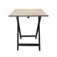 thumbnail image 2 of Mesa Plegable Rectangular Rustik/Chocolate Hogare Mesa Plegable Rectangular, 2 of 4