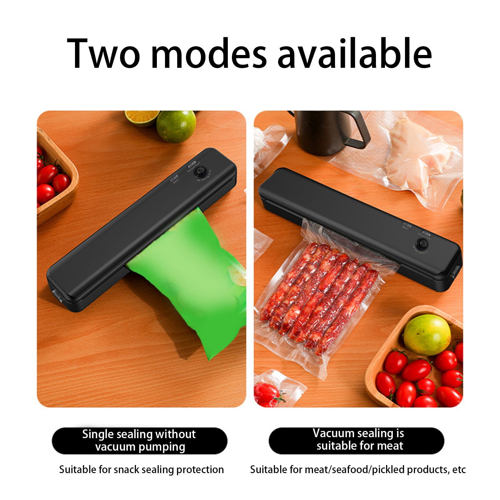 Fmbmuo Powerful Vacuum Sealer Machine | Fast Sealing for Bulk Food & Freezer