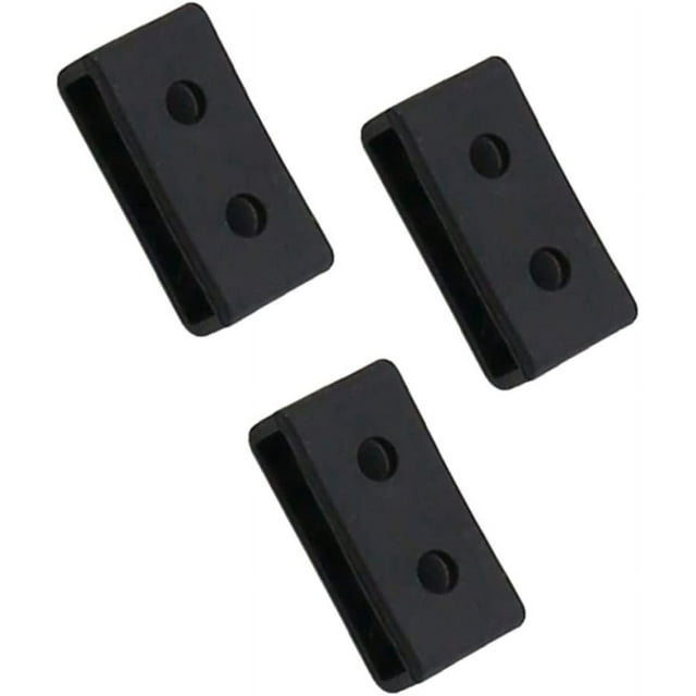 HUGFEGWE 3pcs Fastener Rings Watch Band Holder Replacement Watch Band Loop Silicone Wristbands Reloj Inteligente CJB91-30169